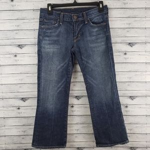 Citizens of Humanity Kelly Stretch Low Crop Sz 27³
